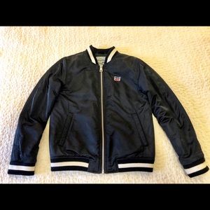 Levi’s Women’s Varsity Logo Bomber Jacket.